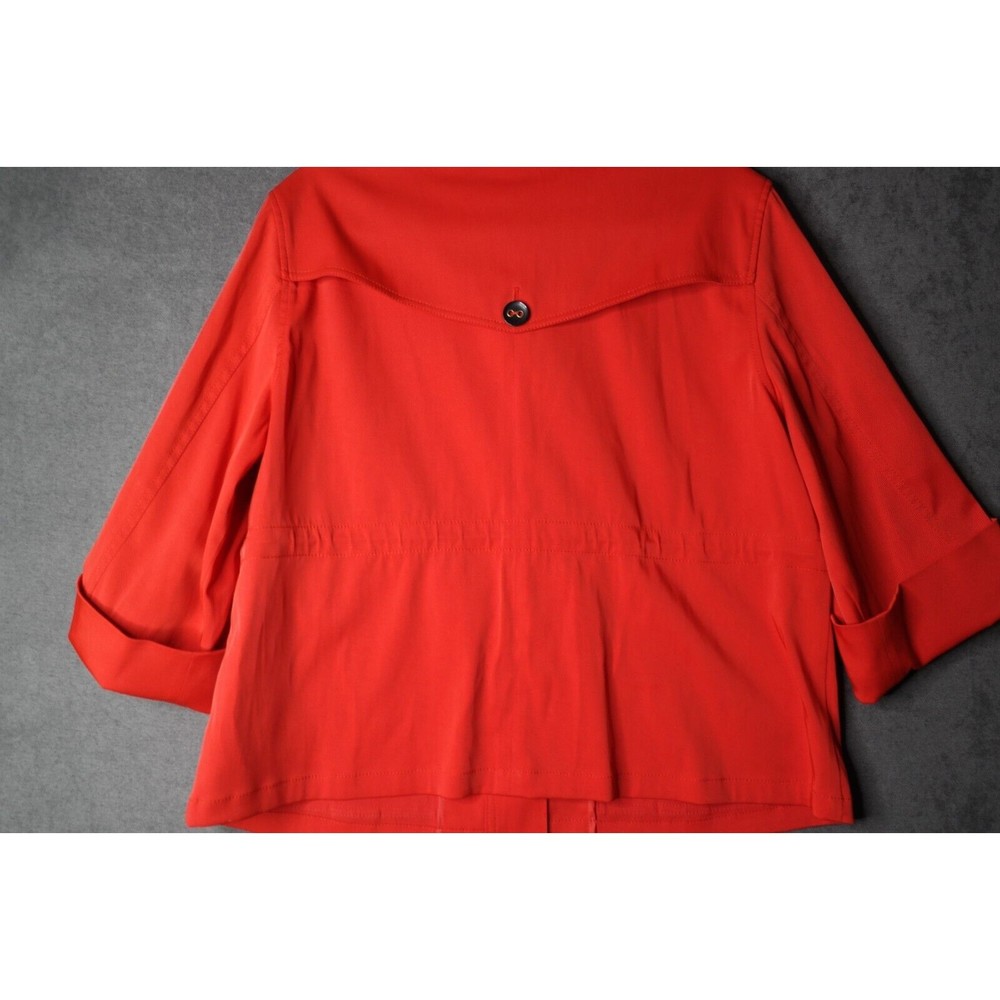 Ruby Rd. Red Button Jacket Size 14 - image 8